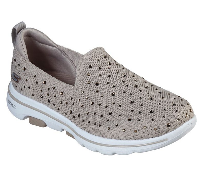 Skechers Dam Grå Slip On - Gowalk 5 - Limelight - Sverige (LTDUM-5694)